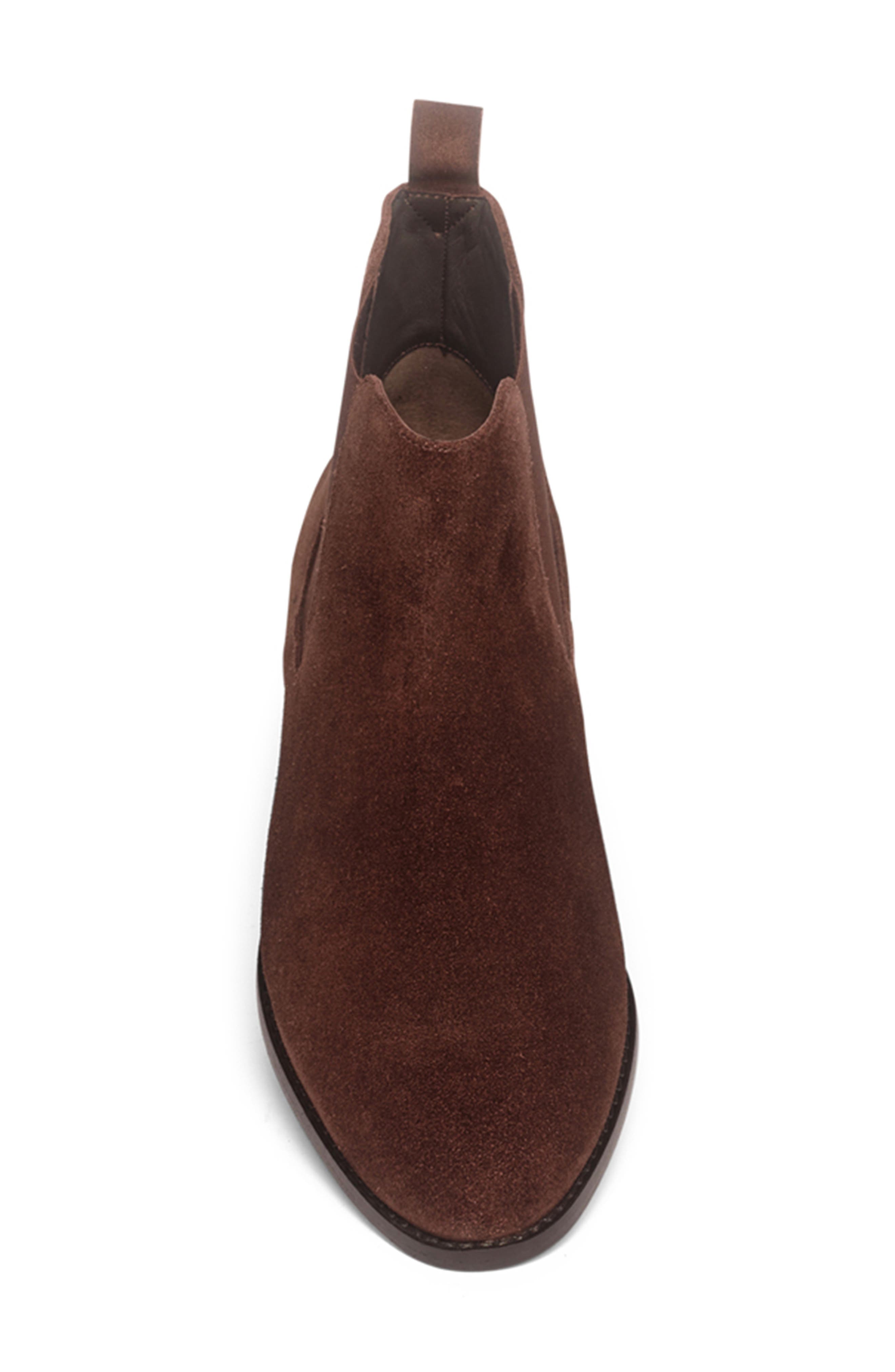 Michelle Chelsea Boot, Alternate, color, CHOCOLATE