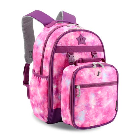 Duet Kid's 16" Backpack With Detachable Lunch Box For School