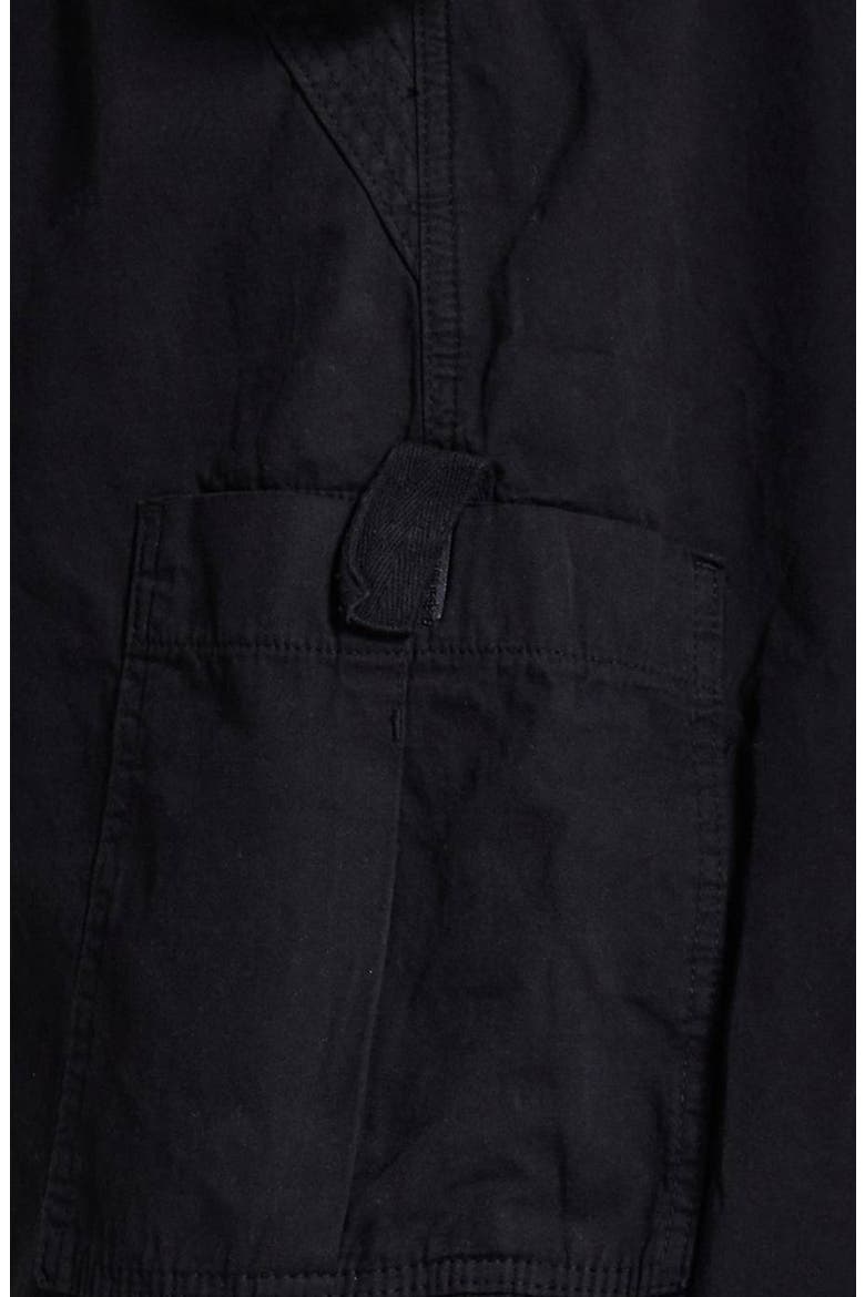 Cargo Parachute Shorts, Alternate, color, BLACK
