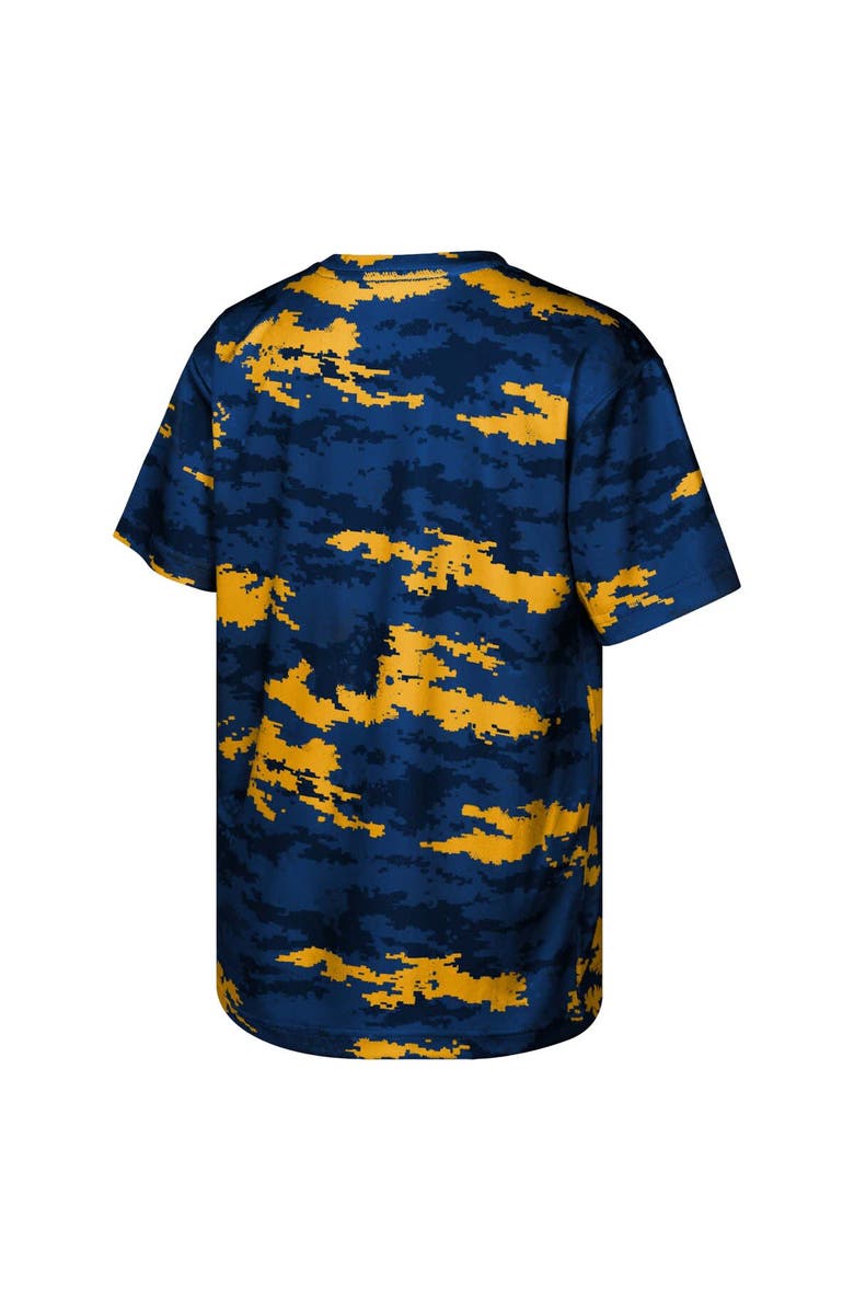 Outerstuff Youth Navy West Virginia Mountaineers Scrimmage Sublimated T-Shirt, Alternate, color, Navy