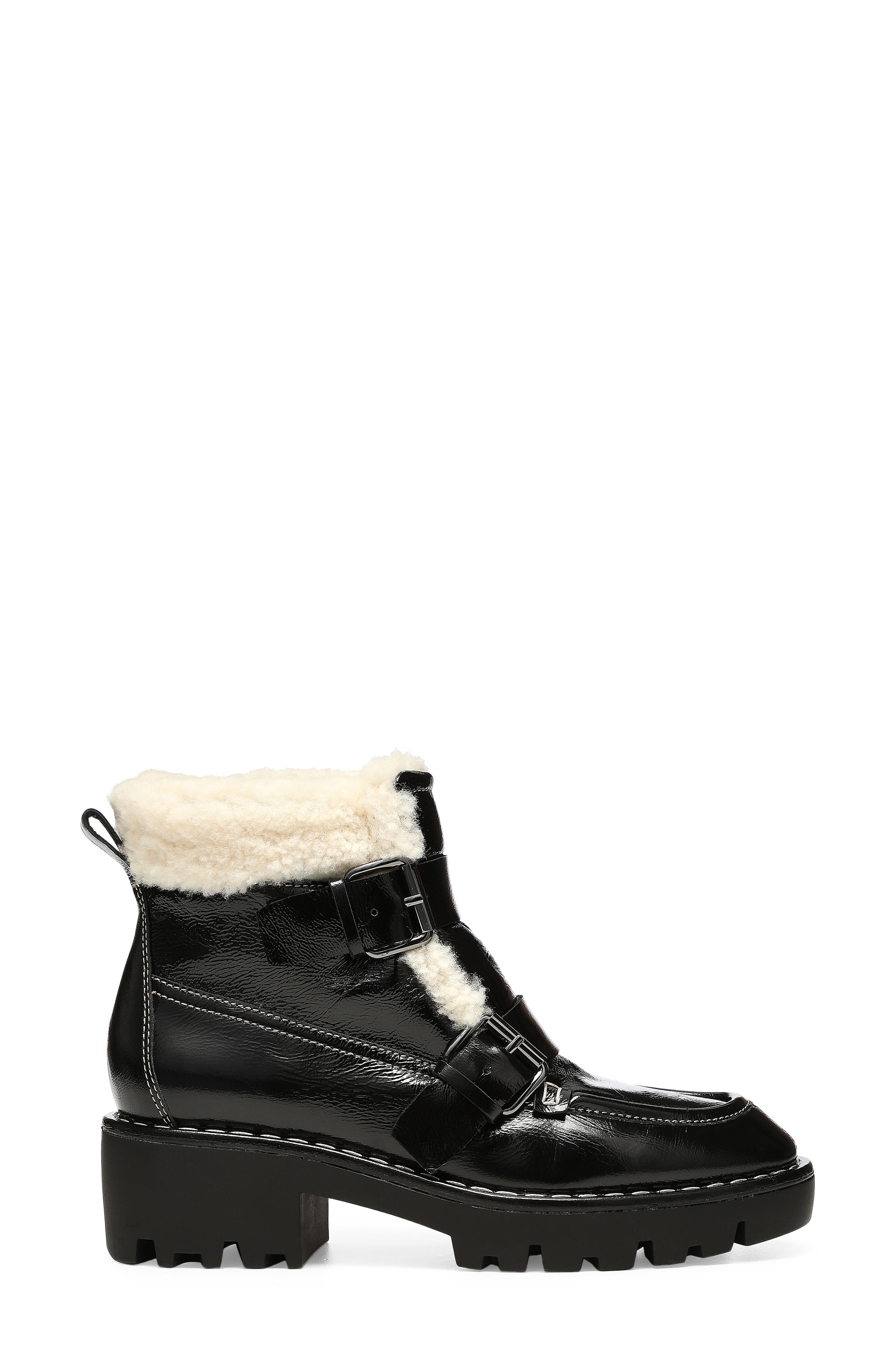 Donald Pliner Elix Genuine Shearling Bootie, Alternate, color, 