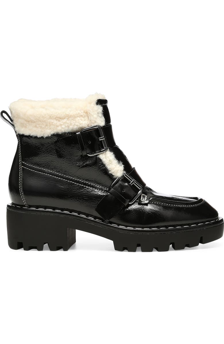 Donald Pliner Elix Genuine Shearling Bootie, Alternate, color,