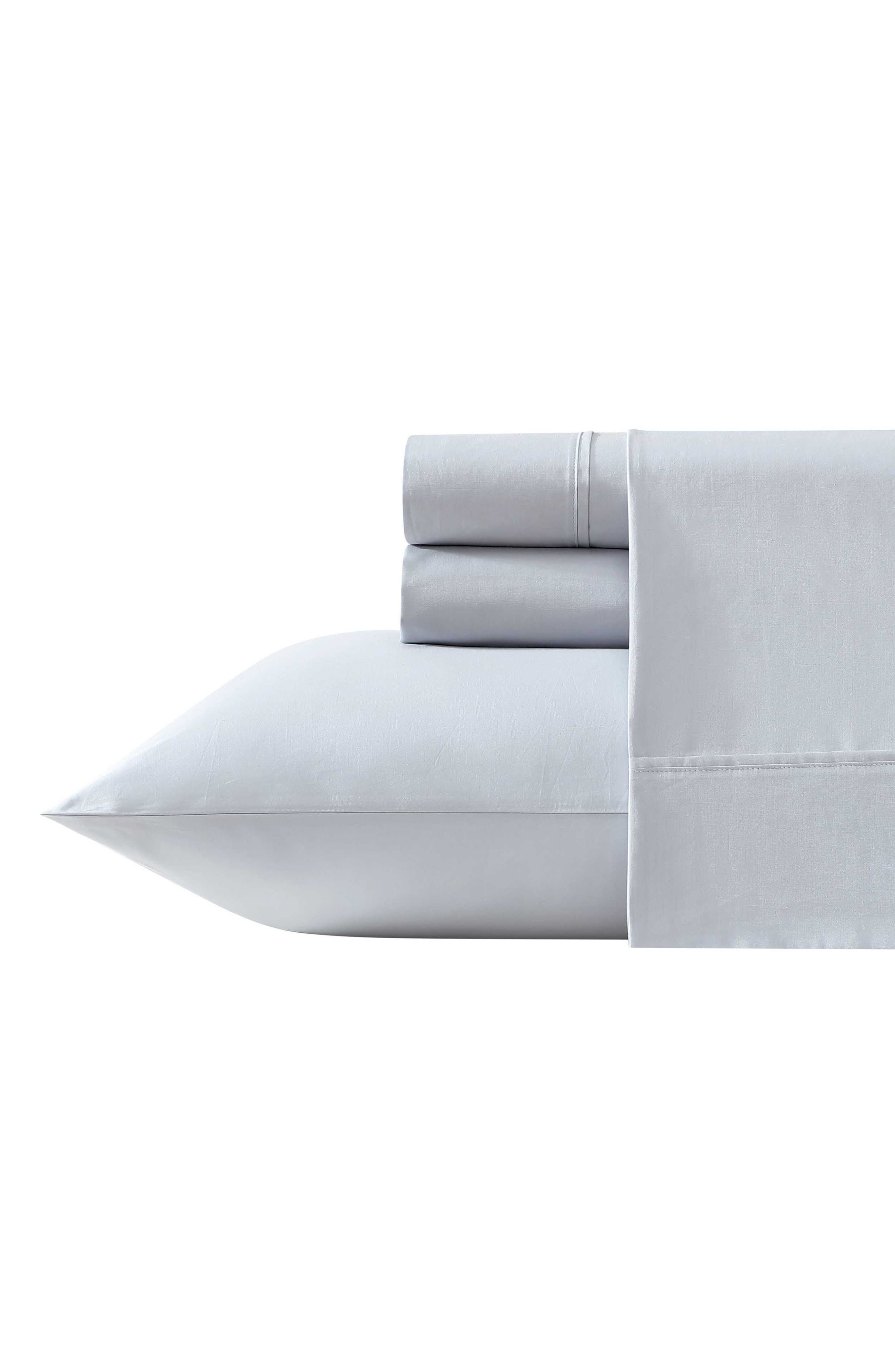 Vera Wang Egyptian Cotton Percale Sheet Set