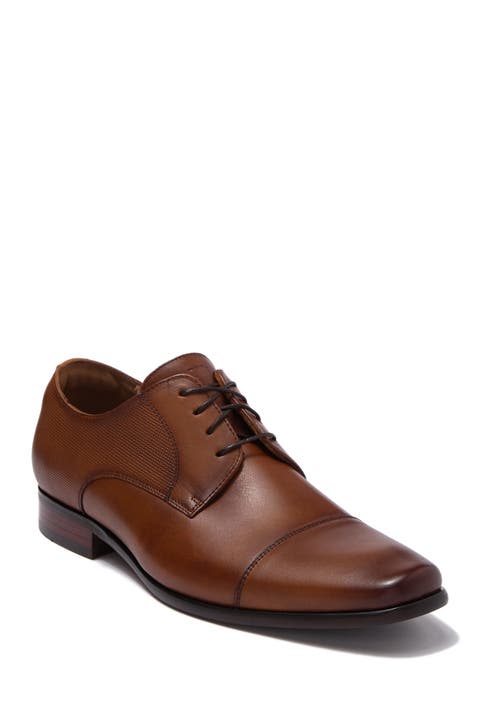 Scottsdale Cap Toe Leather Derby - Wide Width Available (Men)