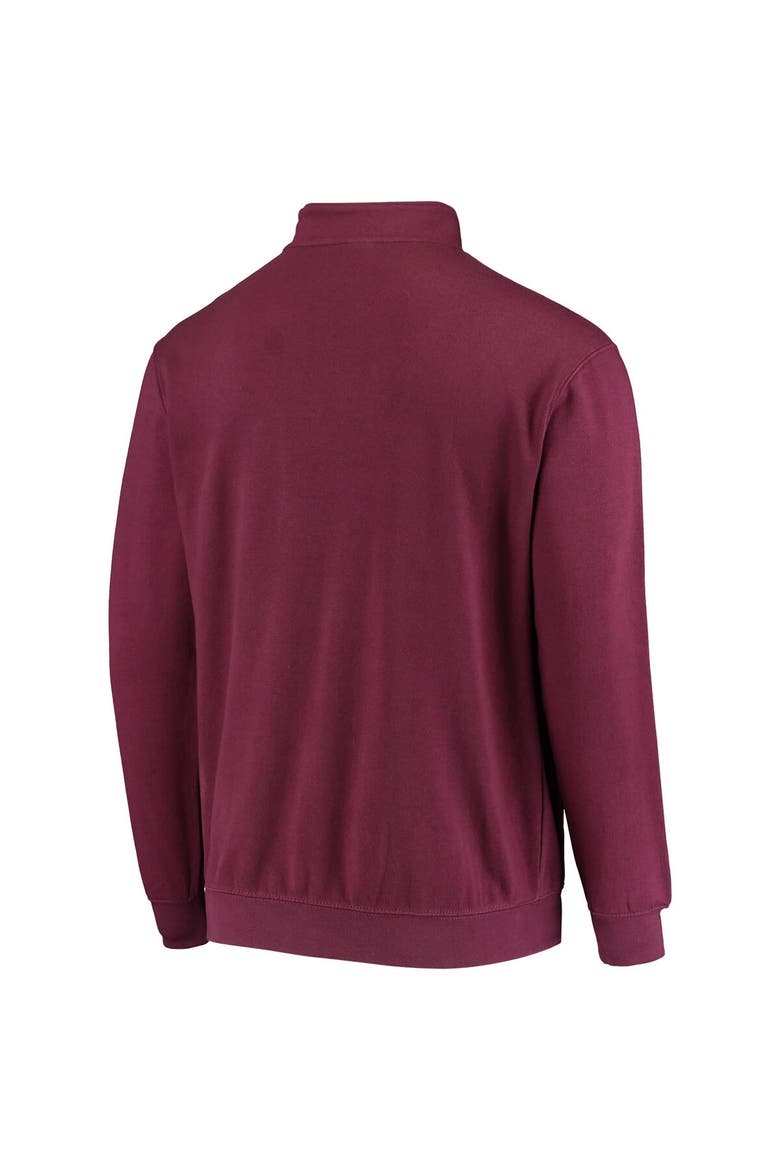 Men's Colosseum Maroon Virginia Tech Hokies Tortugas Logo Quarter-Zip Jacket, Alternate, color, Maroon