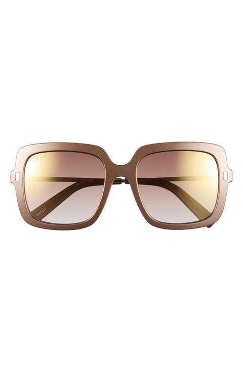 54mm Square Sunglasses