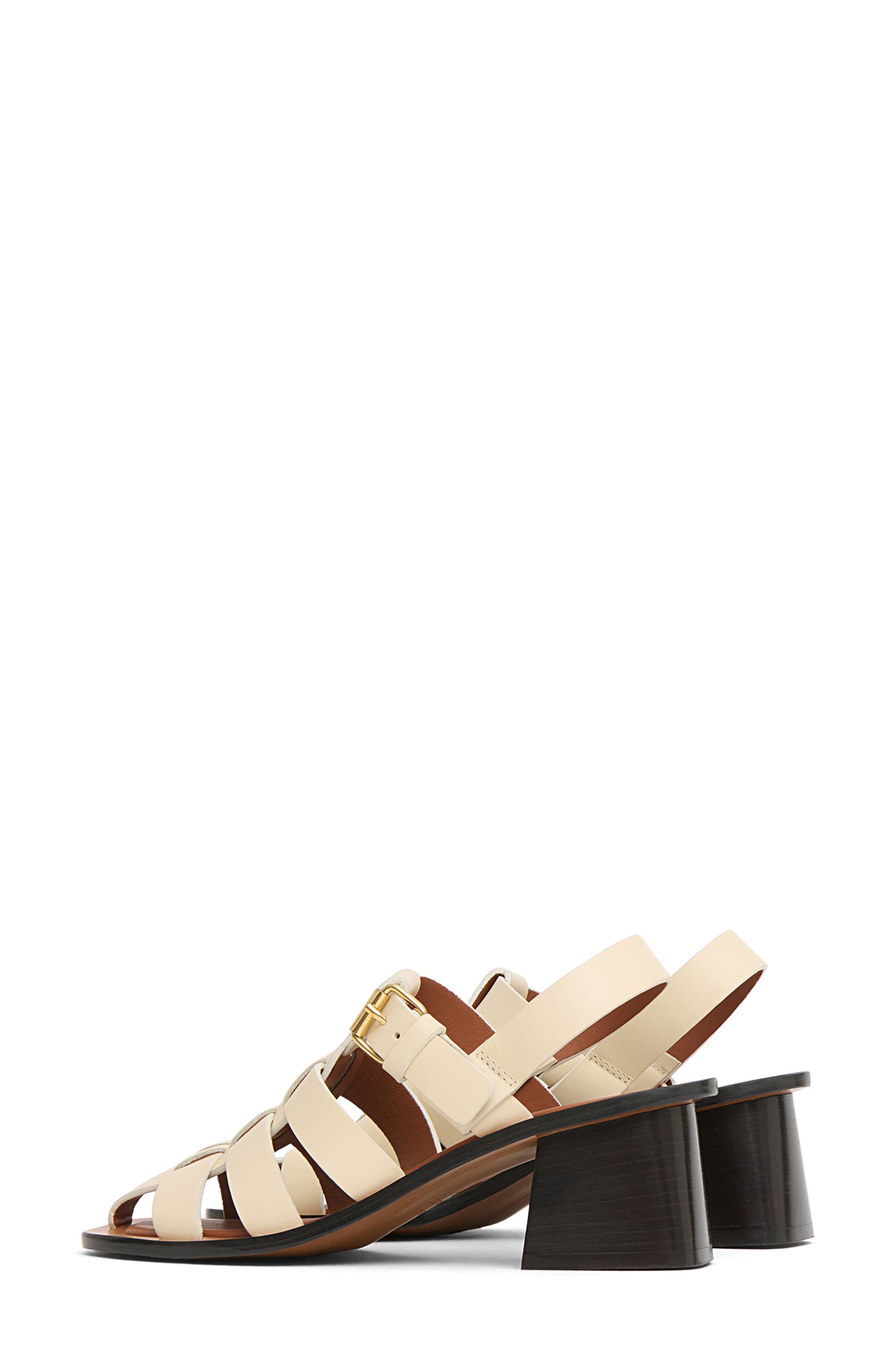 Mansur Gavriel Slingback Fisherman Sandal, Alternate, color, Jasmine