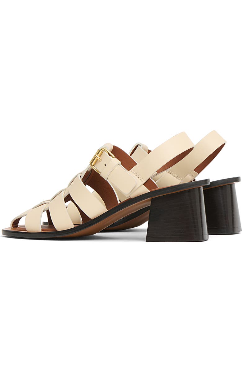 Mansur Gavriel Slingback Fisherman Sandal, Alternate, color, Jasmine