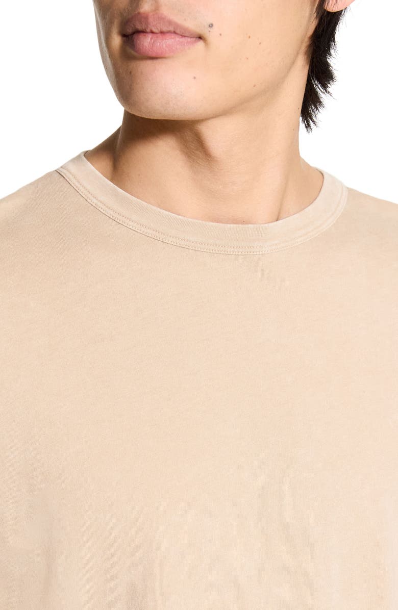 Theory Washed Pima Cotton T-Shirt, Alternate, color, Chino