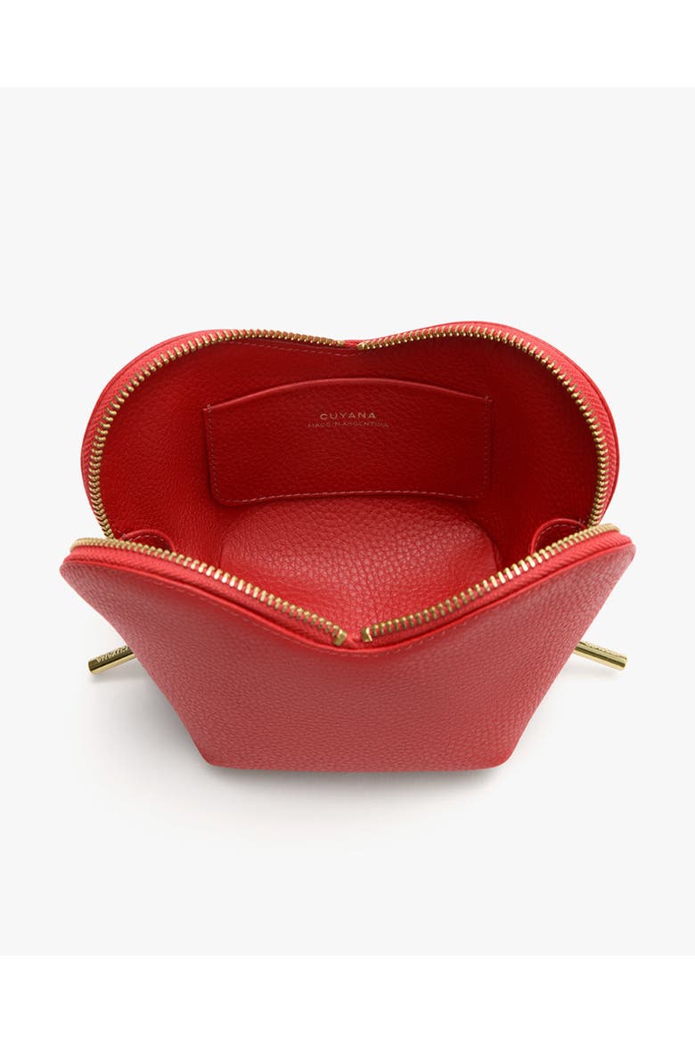 Mini Heart Case, Alternate, color, Red