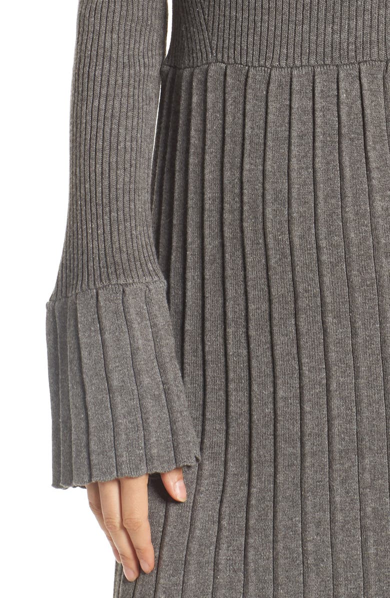 Adrianna Papell Turtleneck Dress, Alternate, color, 