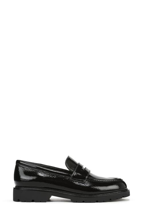 Vince Siena Lugged Penny Loafer In Black