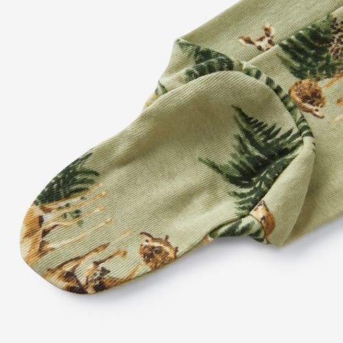 Milkbarn Organic Cotton Zipper Footed Romper