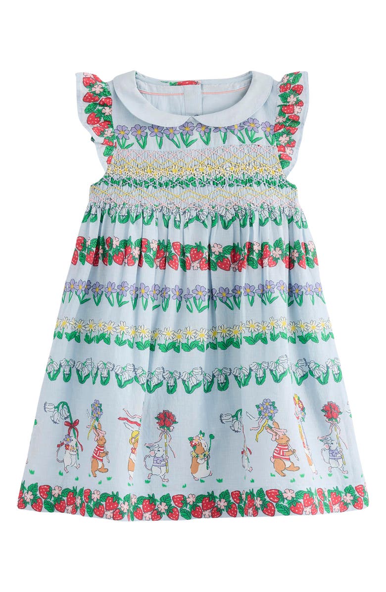 Mini Boden Kids
 Adeline Smocked Dress, Main, color, 