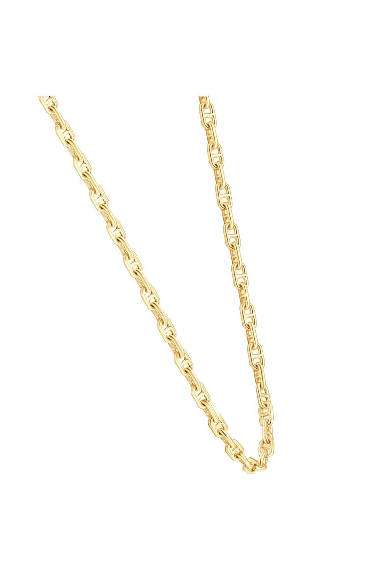 14k Gold Marine Women's 24" Chain Necklace 22 Grams 5.5mm Thick, Alternate, color, 14k Yellow Gold