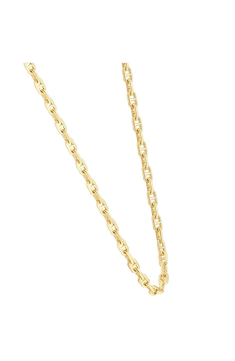 Bliss Diamond 14k Gold Marine Women's 24" Chain Necklace 22 Grams 5.5mm Thick, Alternate, color, 14K Yellow Gold