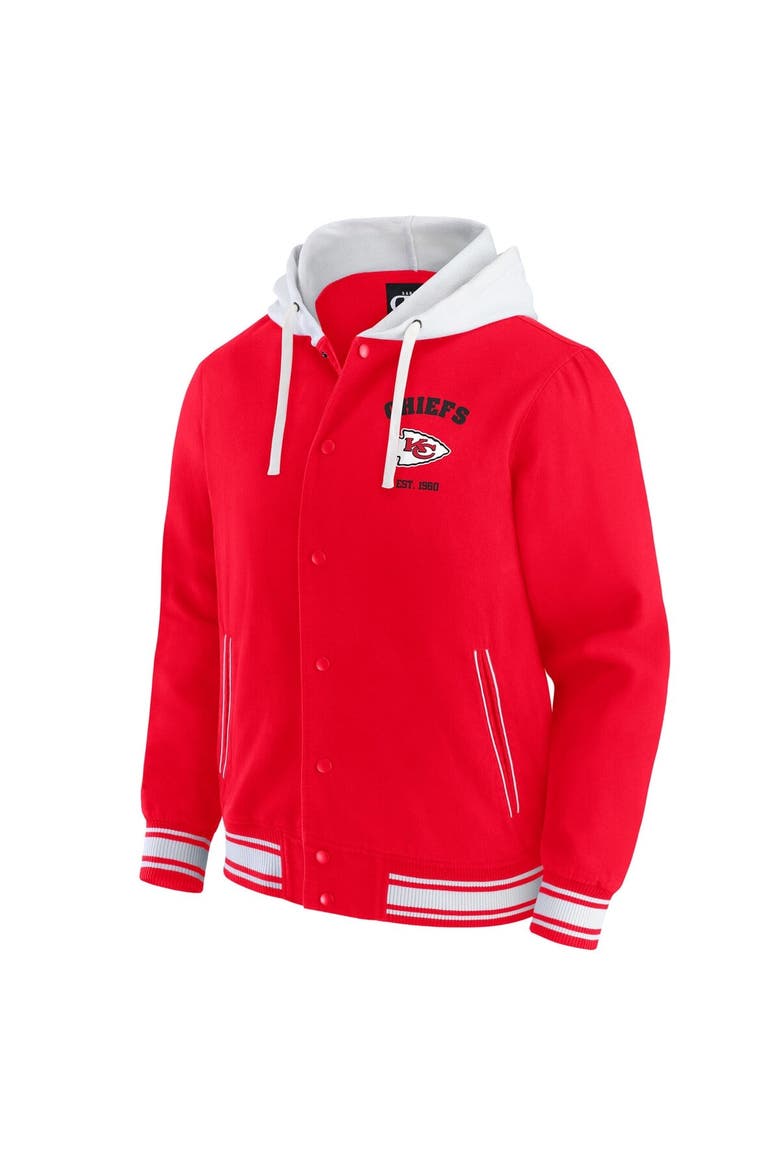 Men's Darius Rucker Collection by Fanatics Red Kansas City Chiefs Full-Snap Hoodie Jacket, Alternate, color, Red