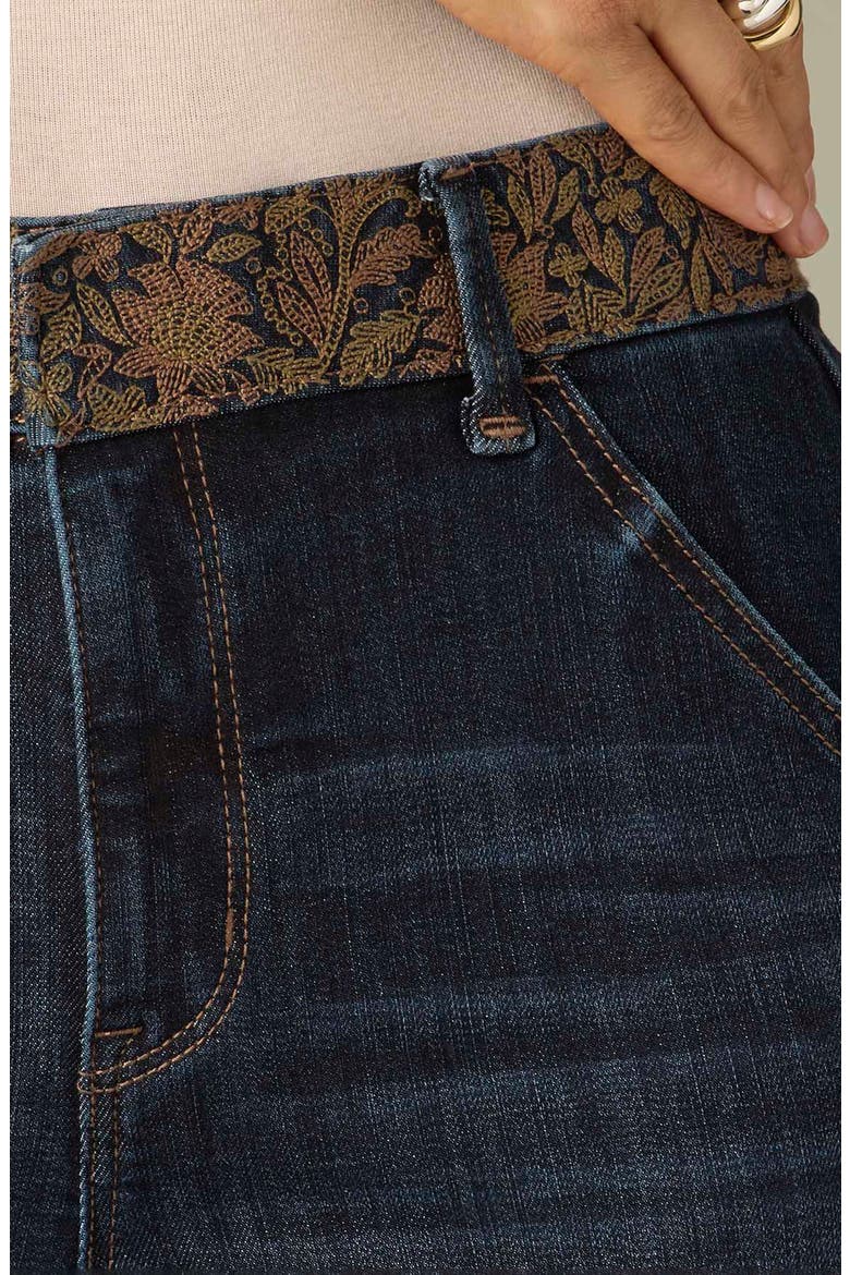 High Waist Baby Bootcut Jeans, Alternate, color, INDIGO ARTISANAL