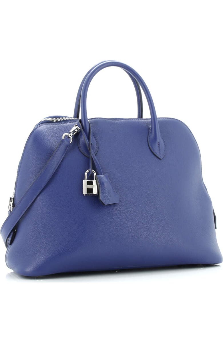 Pre-Owned Hermes Bolide 1923 Bag Evercolor 30, Alternate, color, Bleu Saphir