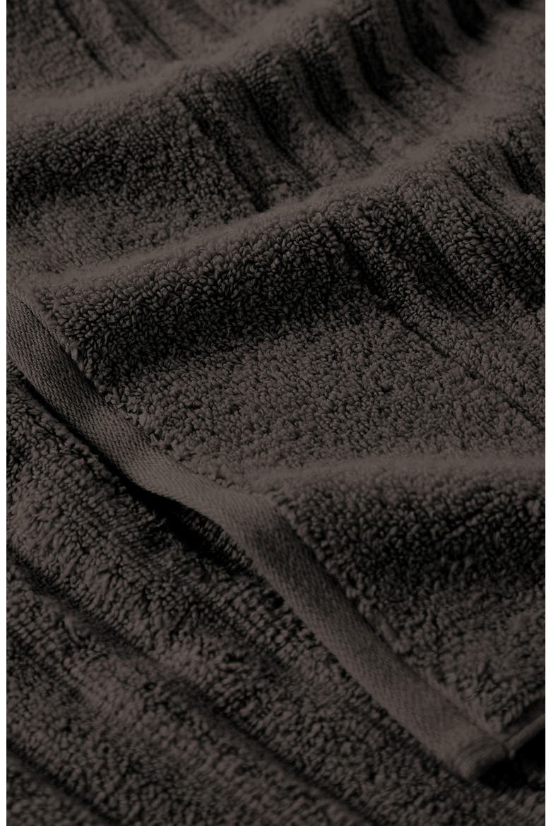 Combed Cotton 6-Pack Hand Towels, Alternate, color, MIDNIGHT GREY