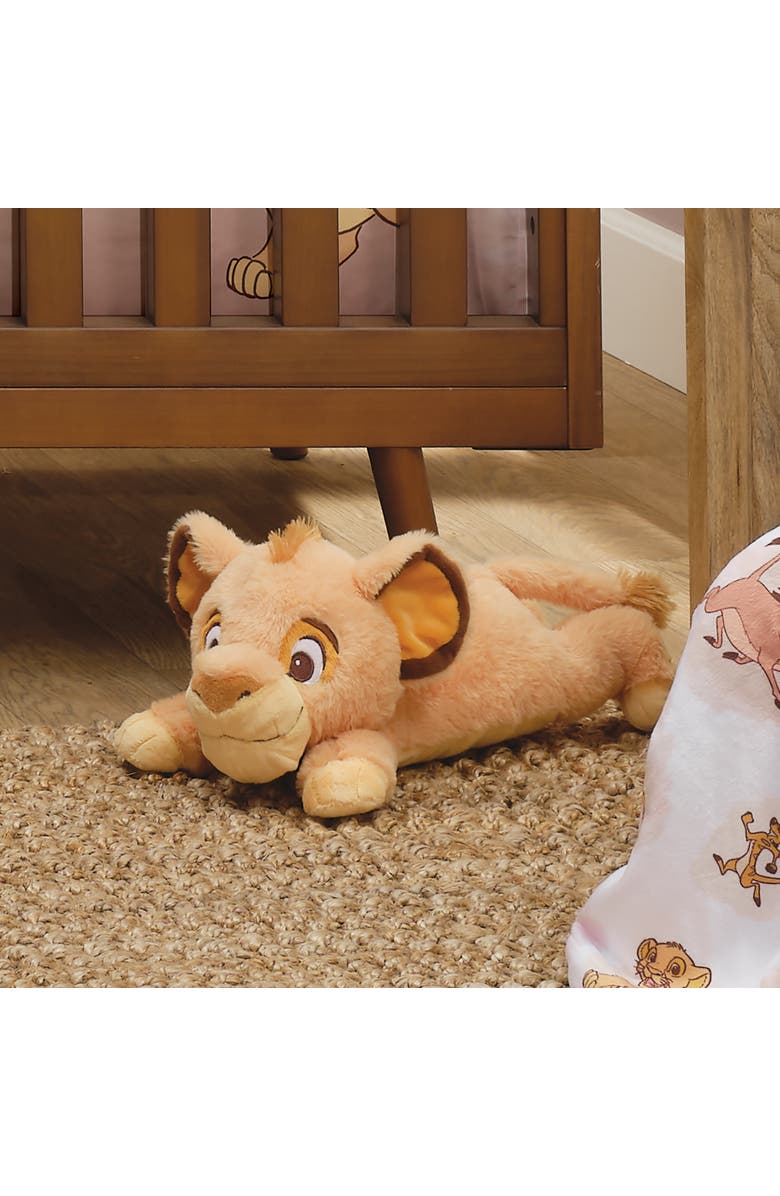 Lambs & Ivy Disney Baby Lion King Safari Simba Plush Stuffed Animal Toy, Alternate, color, Brown