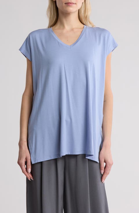 V-Neck Boxy Top