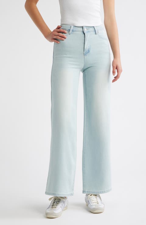 High Waist Wide Leg Jeans