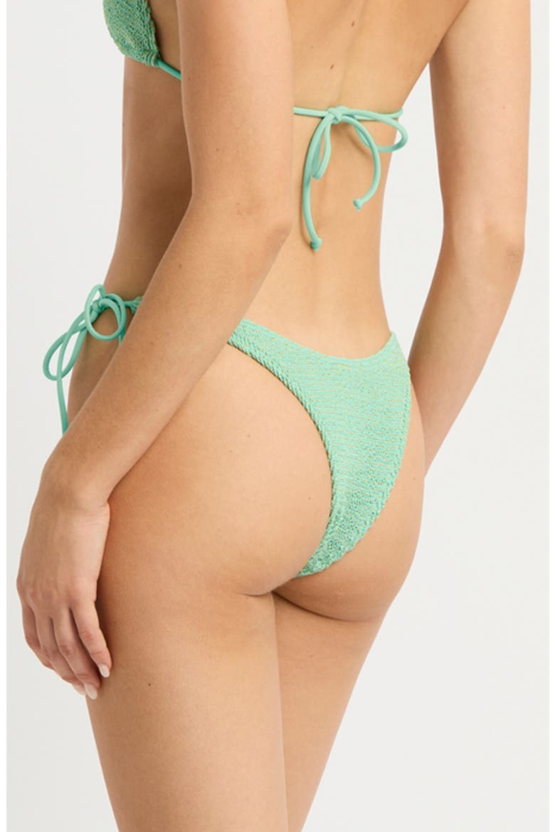 Serenity Ring Bikini Bottoms, Alternate, color, BERMUDA LUREX