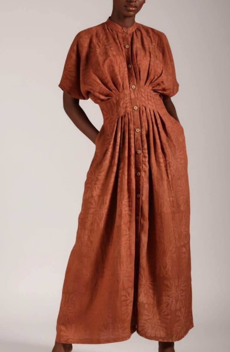 Elisamama Buga Dress, Alternate, color, Brown