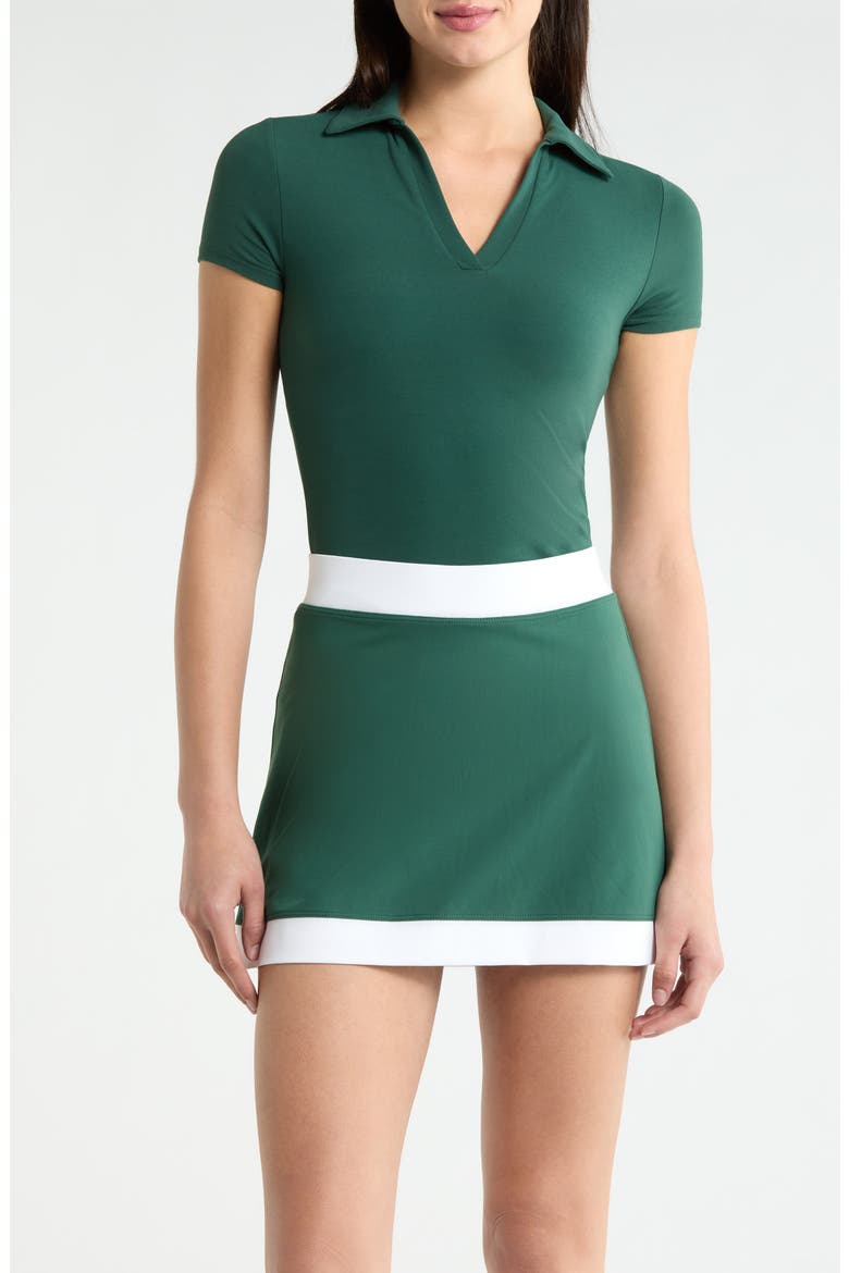 Studio Performance Polo Tee, Main, color, TURF