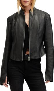 AllSaints Sadler Leather Jacket