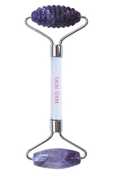 Amethyst 2D Textured & Smooth Facial Roller