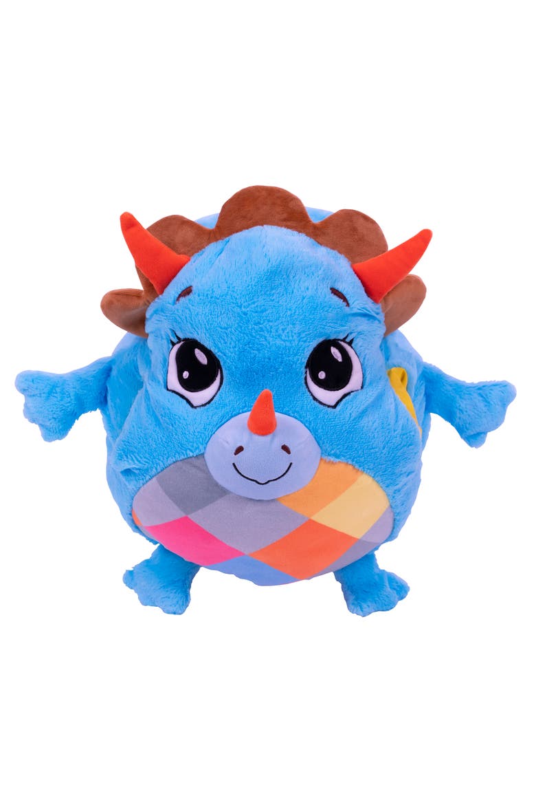 Plush Triceratops, Main, color, Multicolored