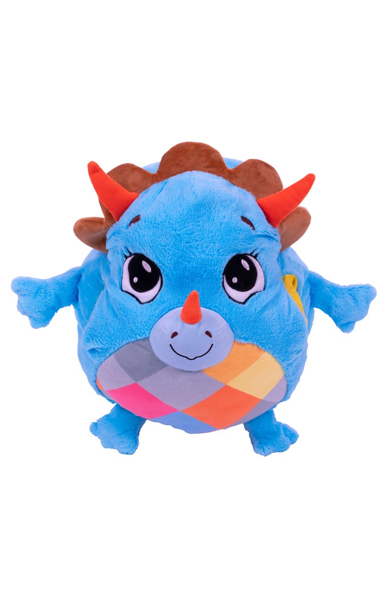 Mushabelly J∙Animals Plush Triceratops, Main, color, Multicolored