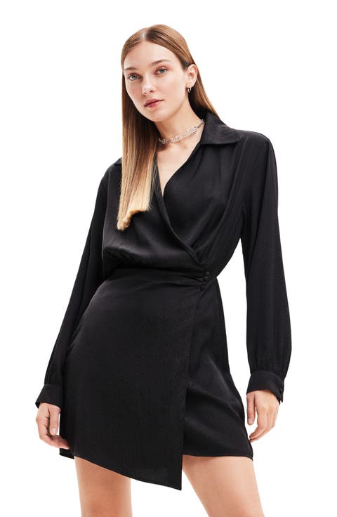 Matisse Long Sleeve Wrap Dress