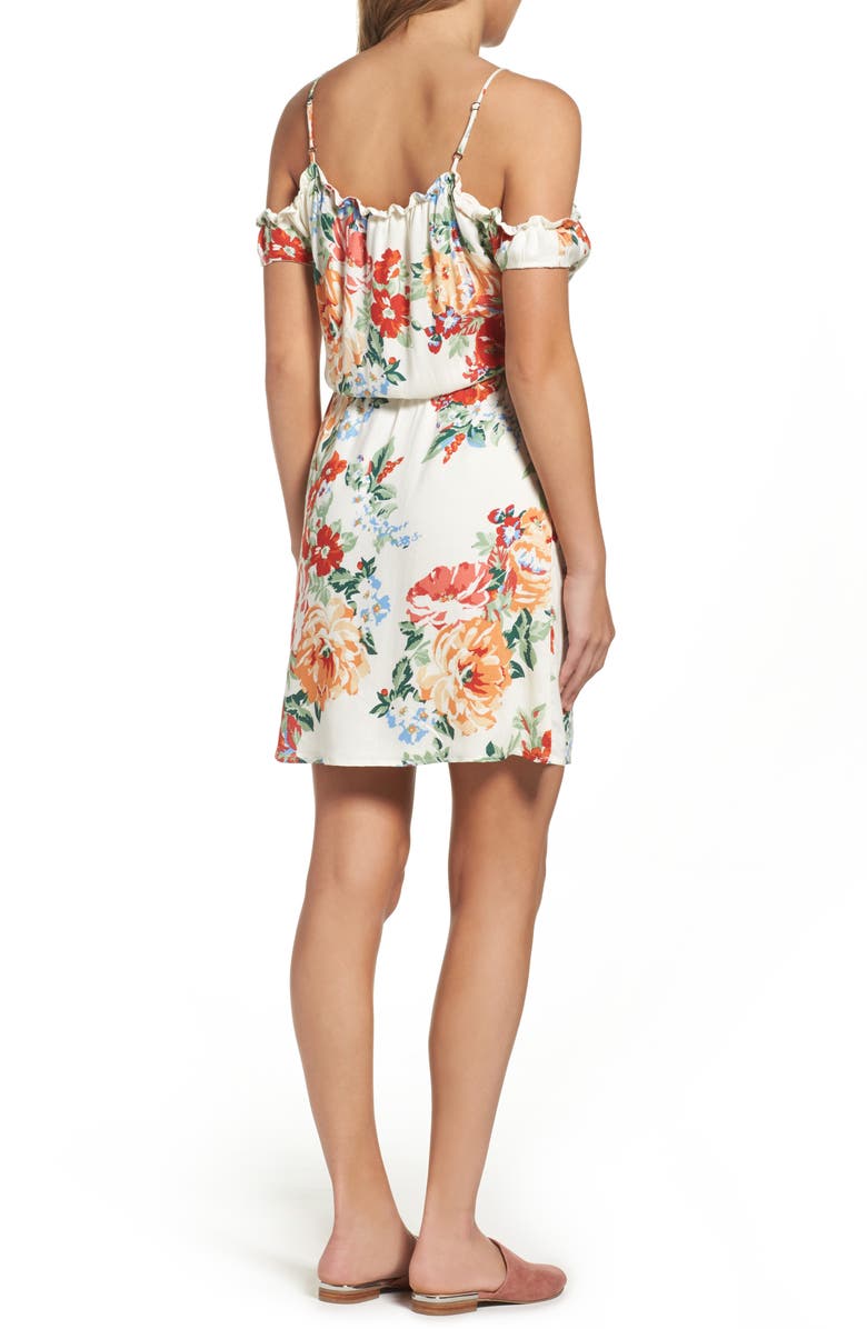 Charles Henry Blouson Minidress, Alternate, color,