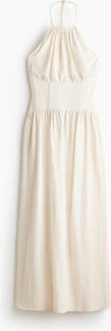 H&M Ruched Halterneck Dress