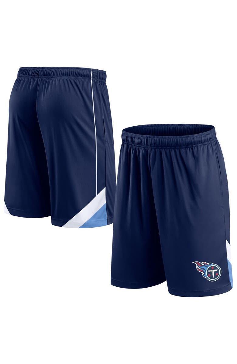 FANATICS Men's Fanatics Branded Navy Tennessee Titans Slice Shorts, Main, color,