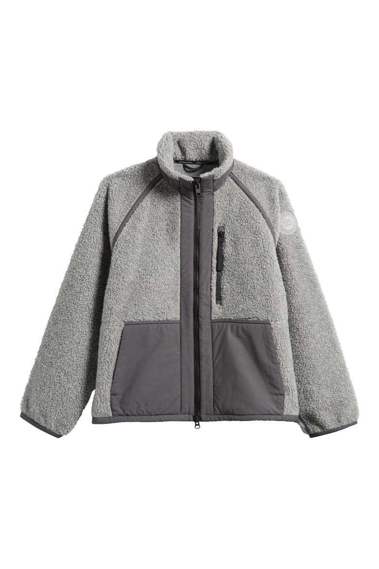 Westport Fleece Jacket, Alternate, color, STRATUS GREY/ANCHOR GREY