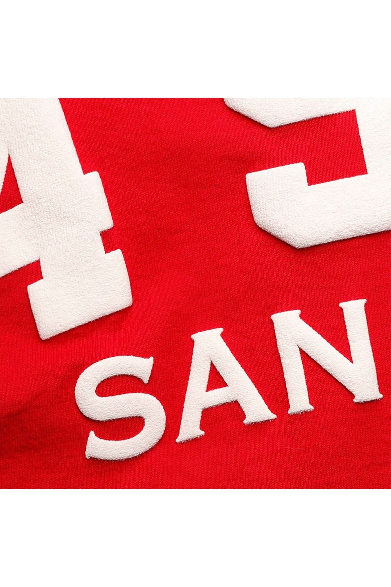 Women's Fanatics Branded Scarlet/Black San Francisco 49ers Ombre Long Sleeve T-Shirt, Alternate, color, Scarlet