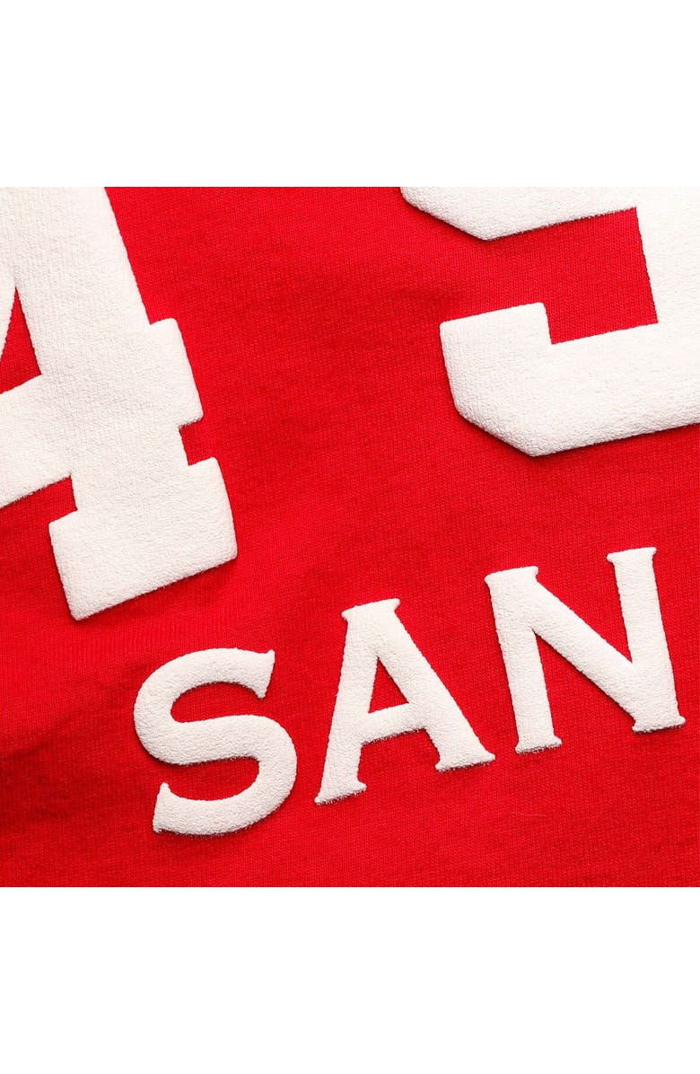 FANATICS Women's Fanatics Branded Scarlet/Black San Francisco 49ers Ombre Long Sleeve T-Shirt, Alternate, color, Scarlet