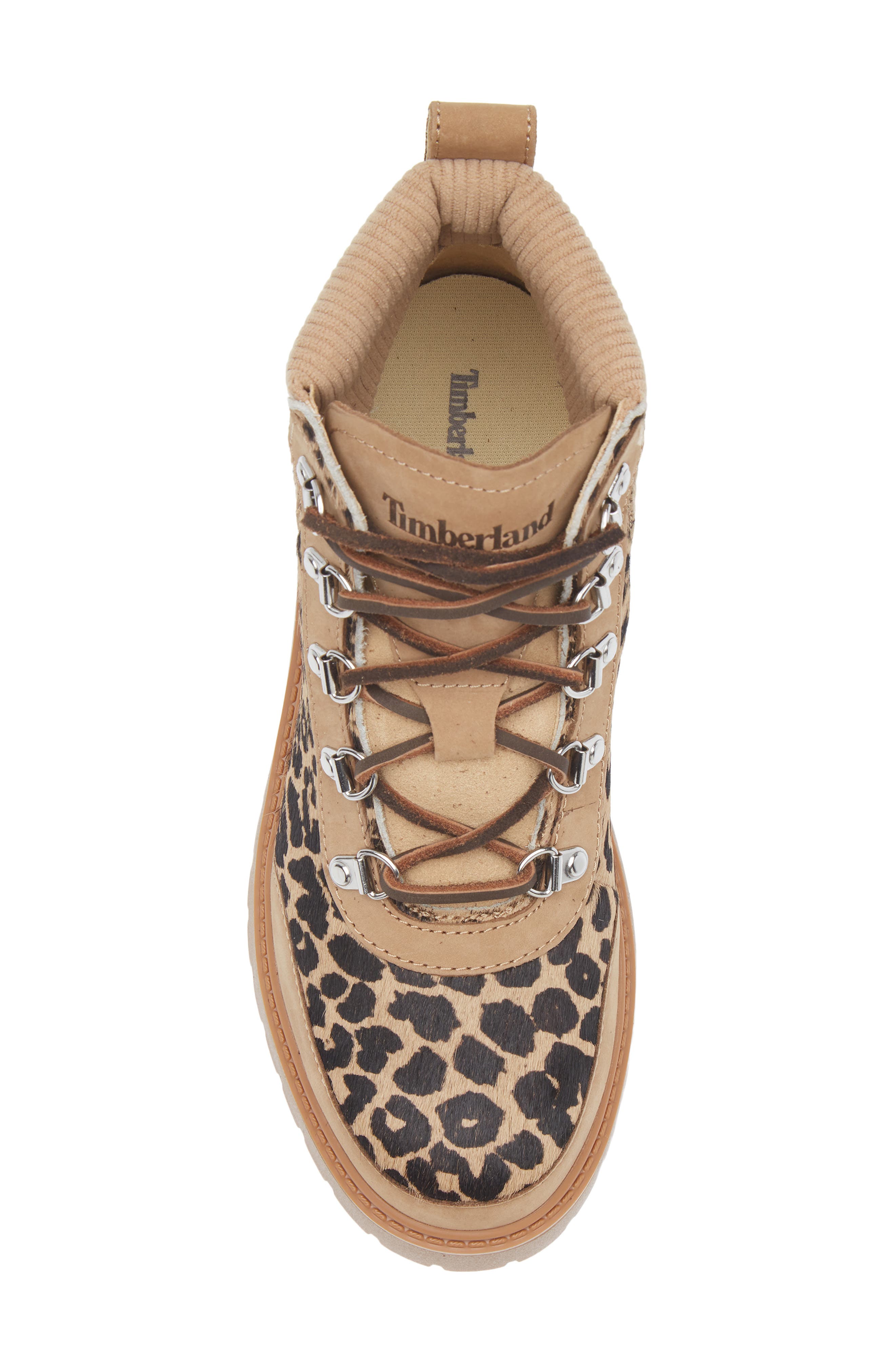 Timberland Stone Street Platform Boot, Alternate, color, Medium Beige Nubuck With Print