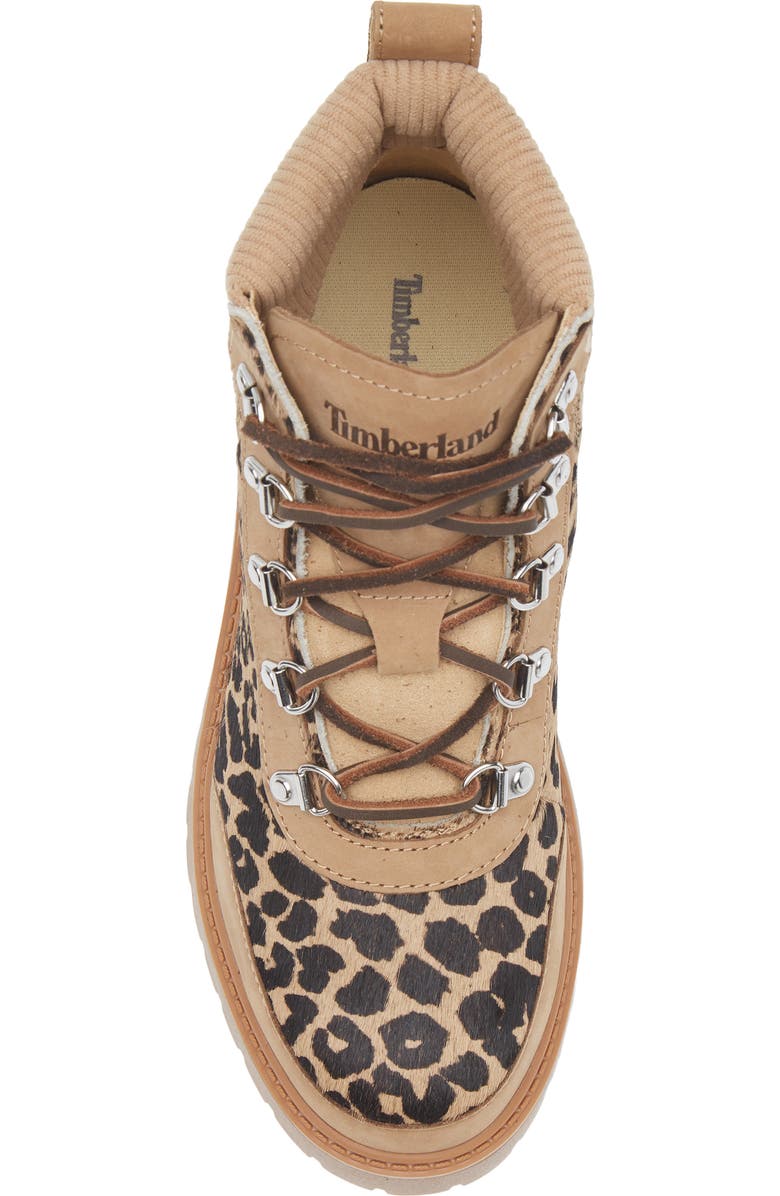 Timberland Stone Street Platform Boot, Alternate, color, Medium Beige Nubuck With Print