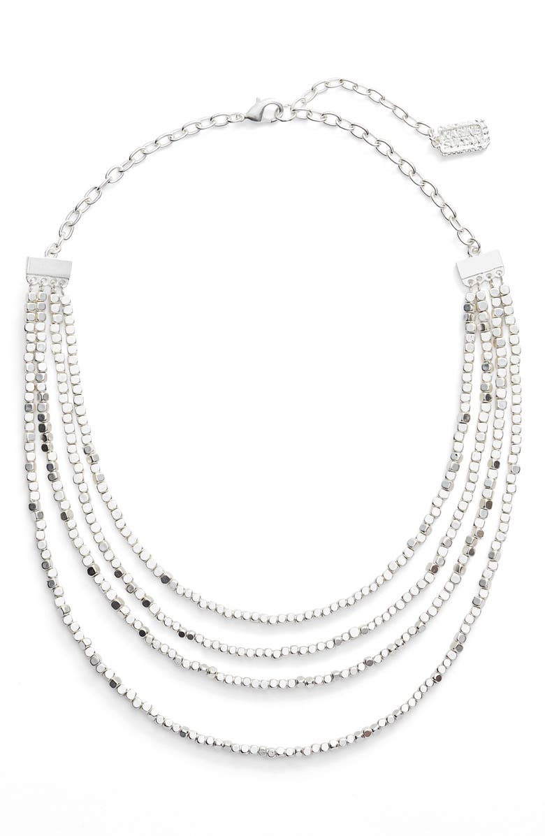 Karine Sultan Ava Collar Necklace, Main, color,