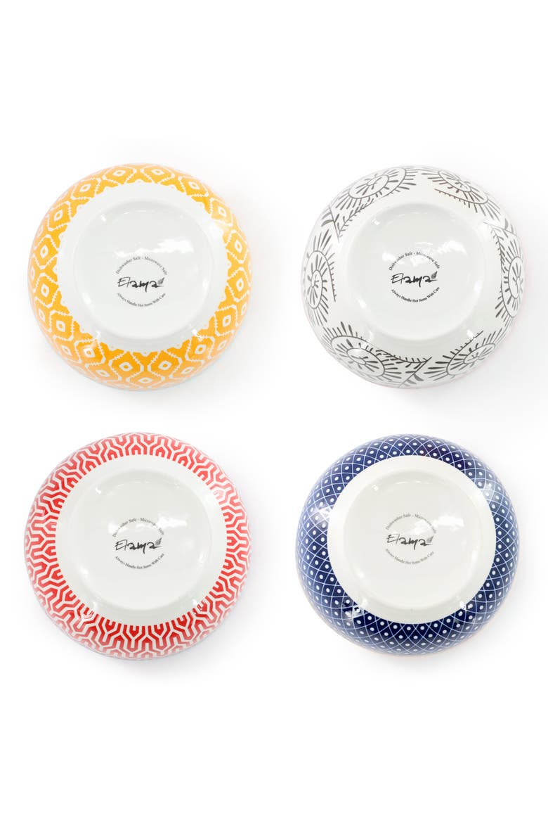Giovanna 16 Piece Double Bowl Dinnerware Set, Alternate, color, White