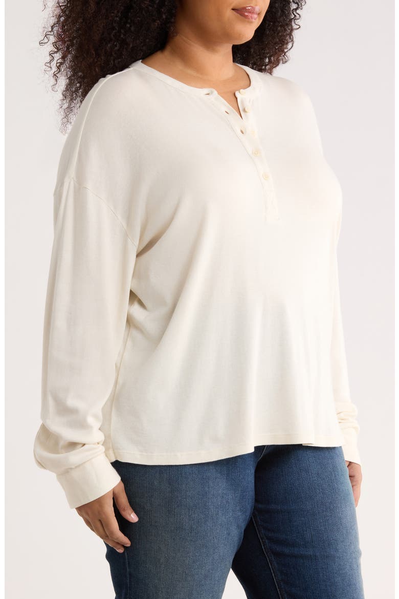 Classic Henley, Alternate, color, WHITE