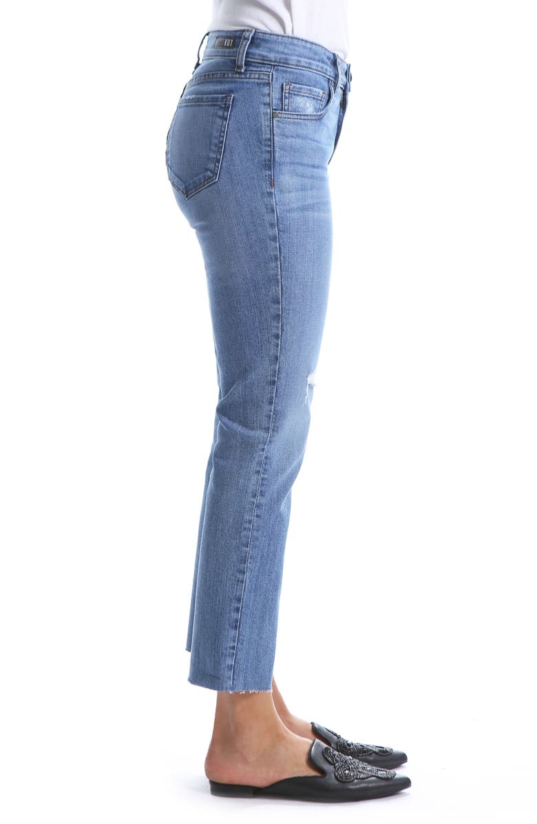 KUT from the Kloth Reese Straight Leg Ankle Jeans, Alternate, color,