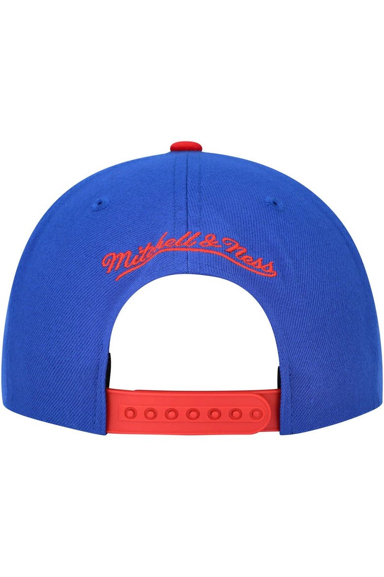 Men's Mitchell & Ness Blue Washington Capitals Core Team Ground 2.0 Snapback Hat, Alternate, color, Blue
