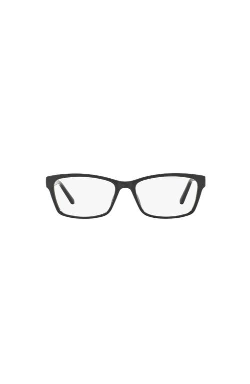 Sferoflex 53mm Square Optical Glasses In Black