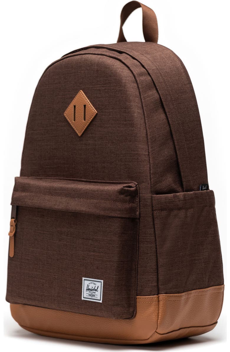 Herschel Supply Co. Heritage Backpack, Alternate, color, Potting Soil Crosshtch/Natural